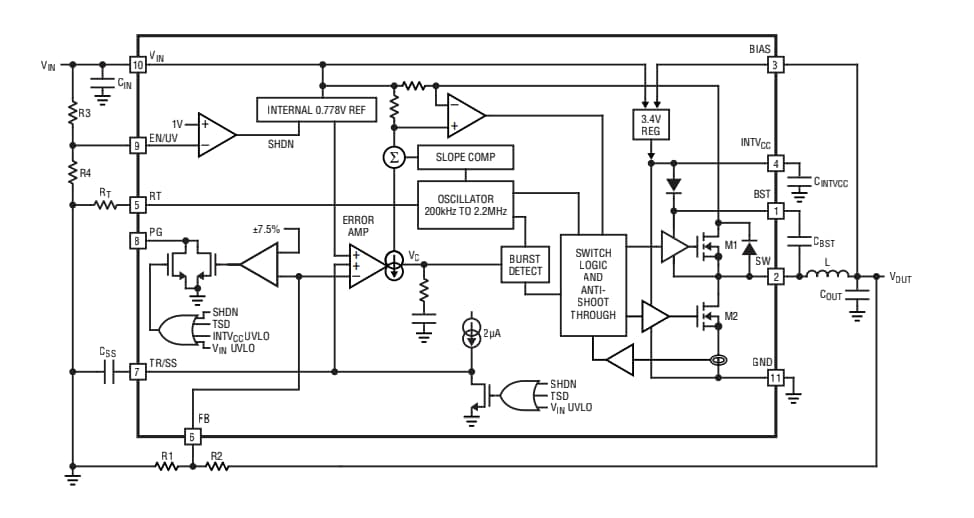 Block Diagram - Analog Devices Inc. LT8604 Switching Voltage Regulators Block Diagram - Analog Devices Inc. LT8604 Switching Voltage Regulators